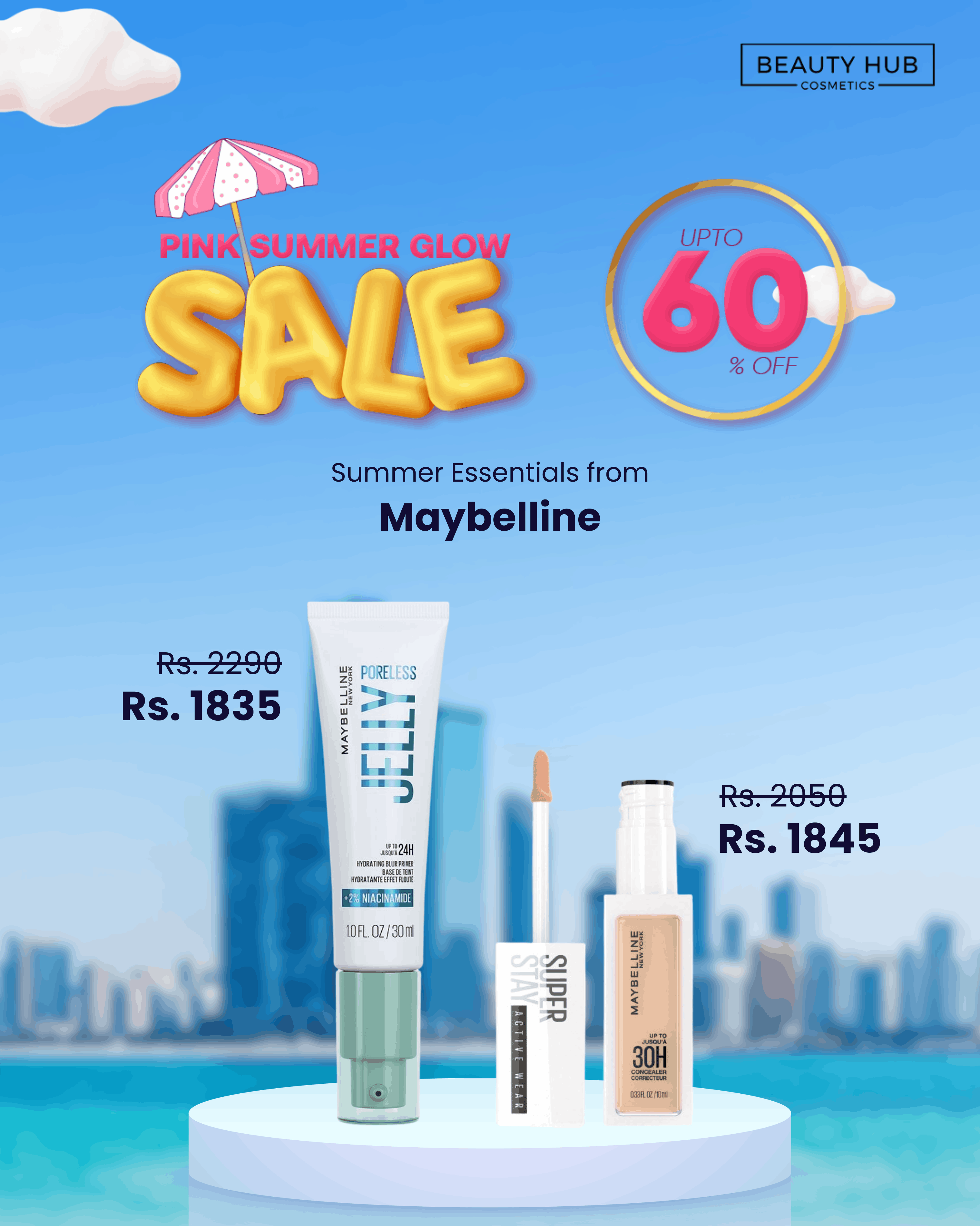 Pink glow summer sale